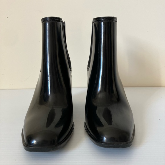Jeffrey Campbell Black Women’s Hurricane Chelsea Rain Boot size 7 - Picture 7 of 10